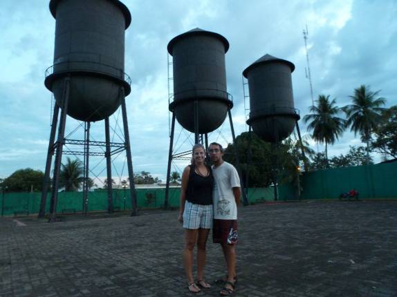 As famosas e enormes caixas d'água em Porto Velho, capital de Rondônia